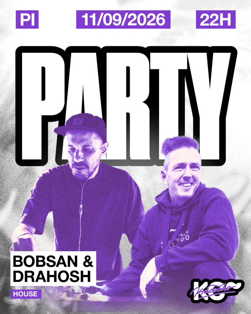 Party w/ Drahosh & Bobsan | piatok 11.9. | 22:00